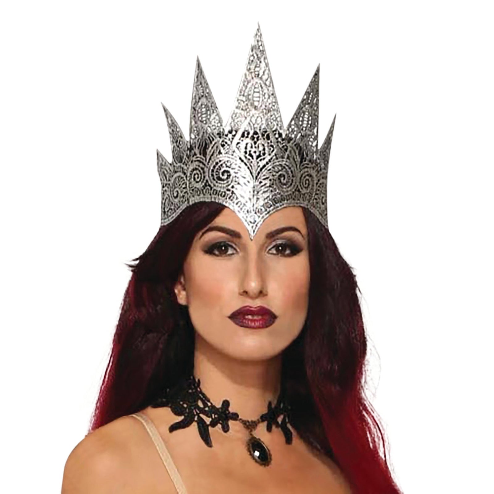 Lace Queen Crown Dark Royalty 1