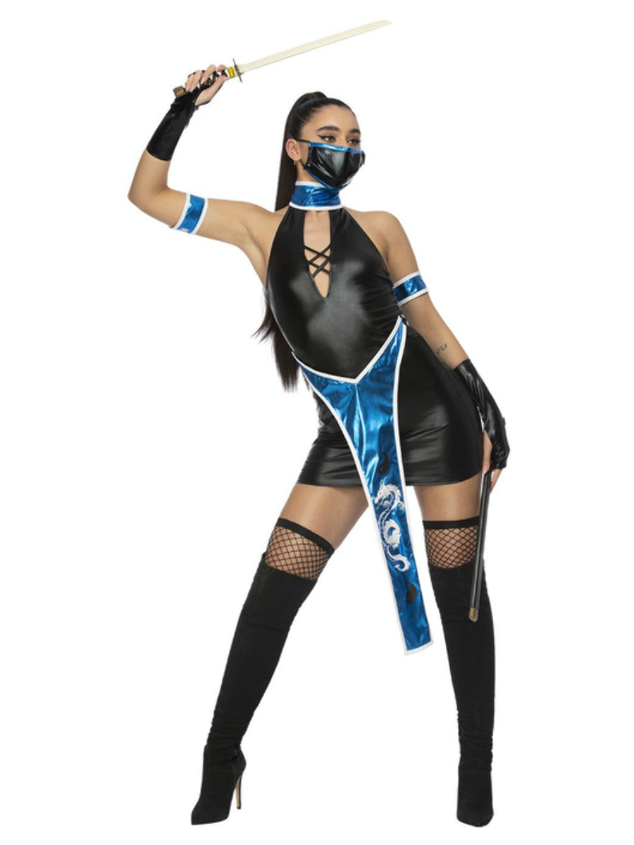 Ladies Blue Ninja Costume