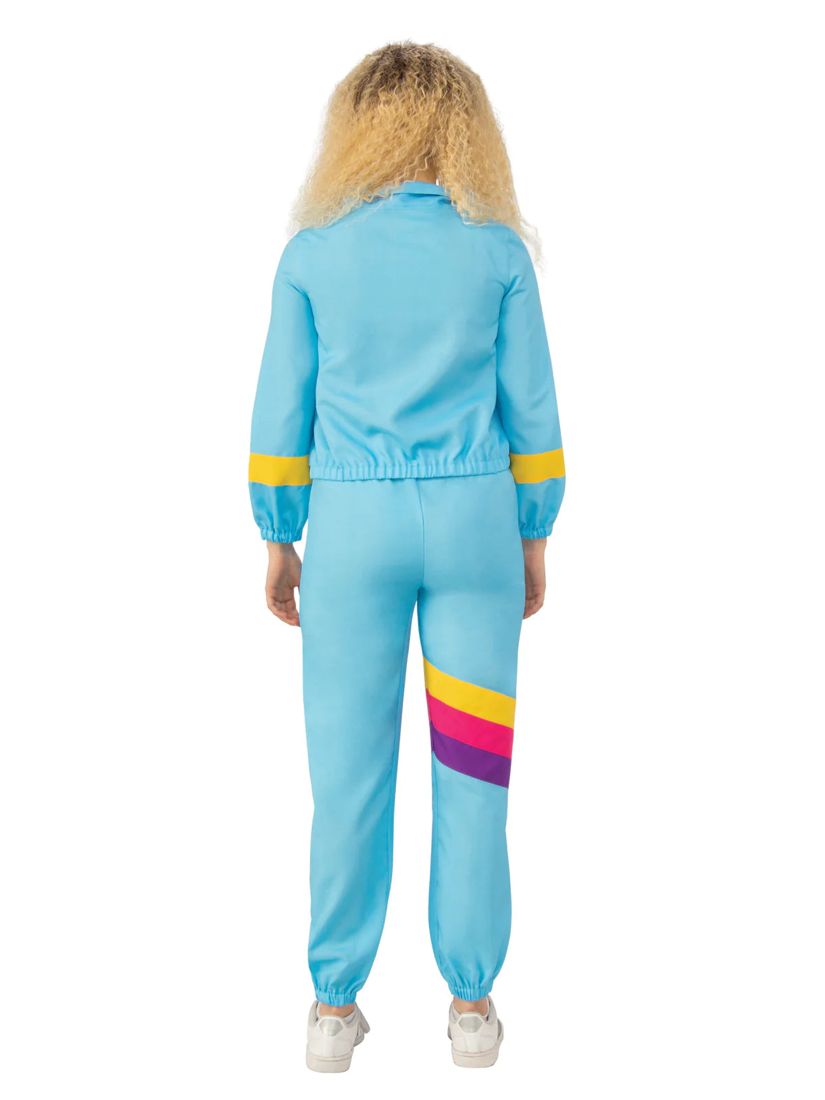 Ladies Blue Shell Suit Costume 1980s Chav 2