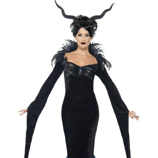 Lady Raven Costume Adult Black 1