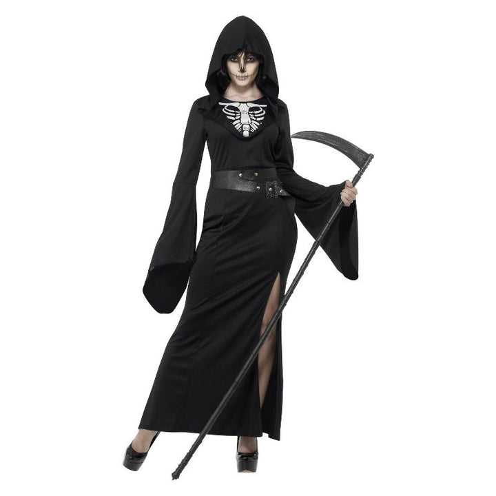 Lady Reaper Costume Black Adult 1