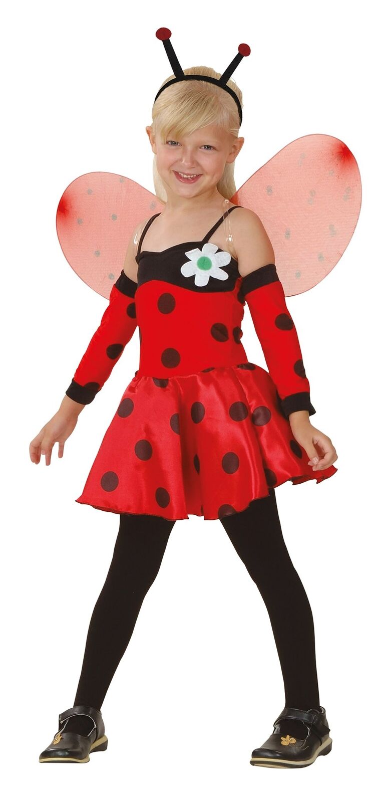 Size Chart Ladybug Girls Costume
