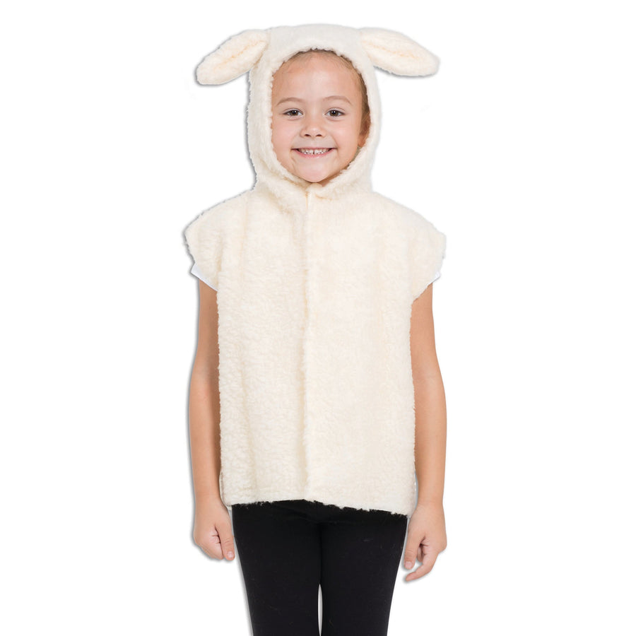Lamb Fur Tabbard Childrens Costume Unisex_1