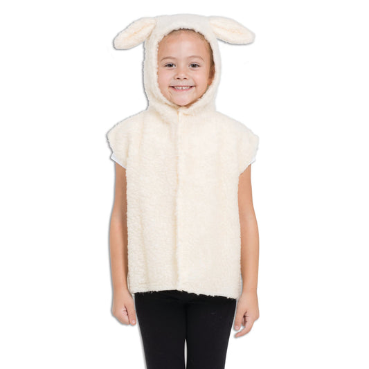 Lamb Fur Tabbard Childrens Costume Unisex 1