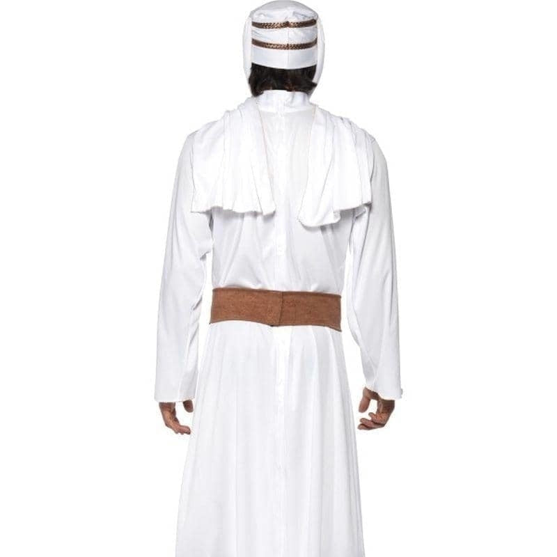 Lawrence of Arabia Costume Adult White Gown Headpiece Belt_2