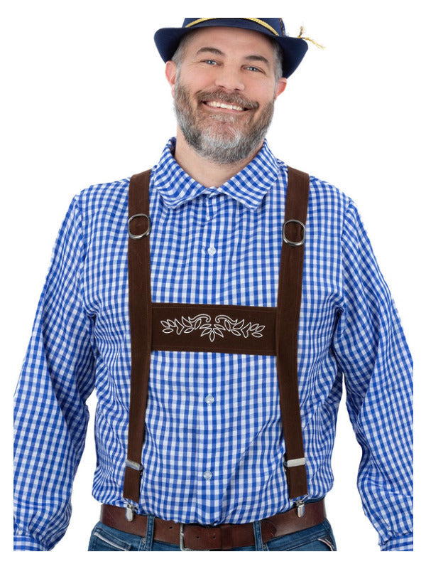 Lederhosen Braces Brown Oktoberfest 1