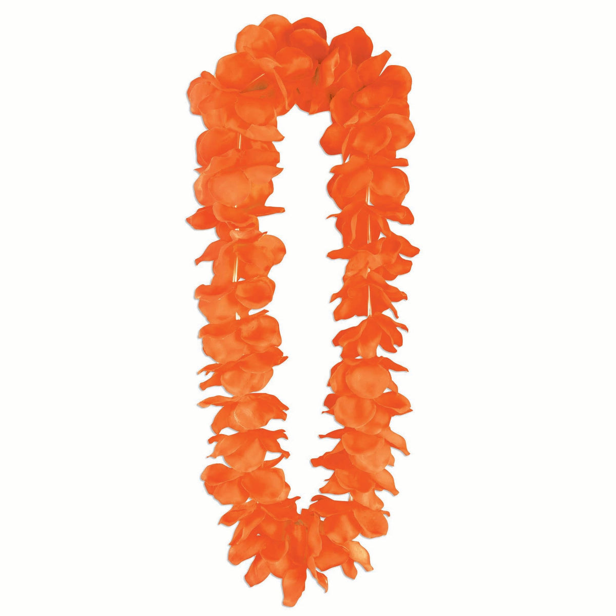 Lei Fluorescent Orange Large Petals 1