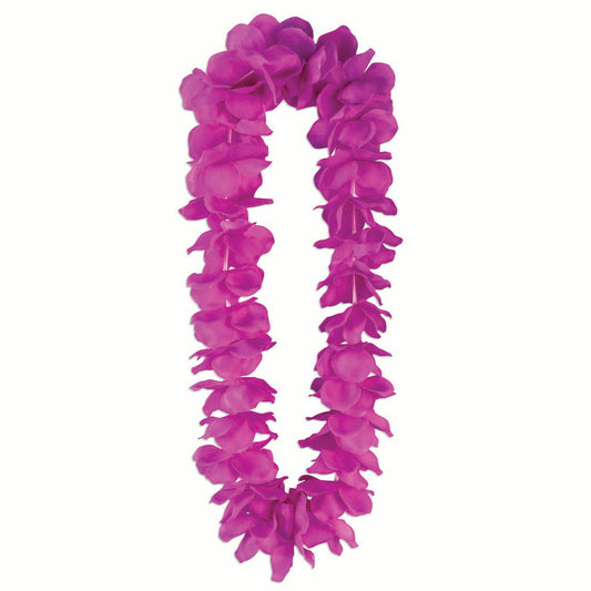 Lei Fluorescent Purple Large Petals 1