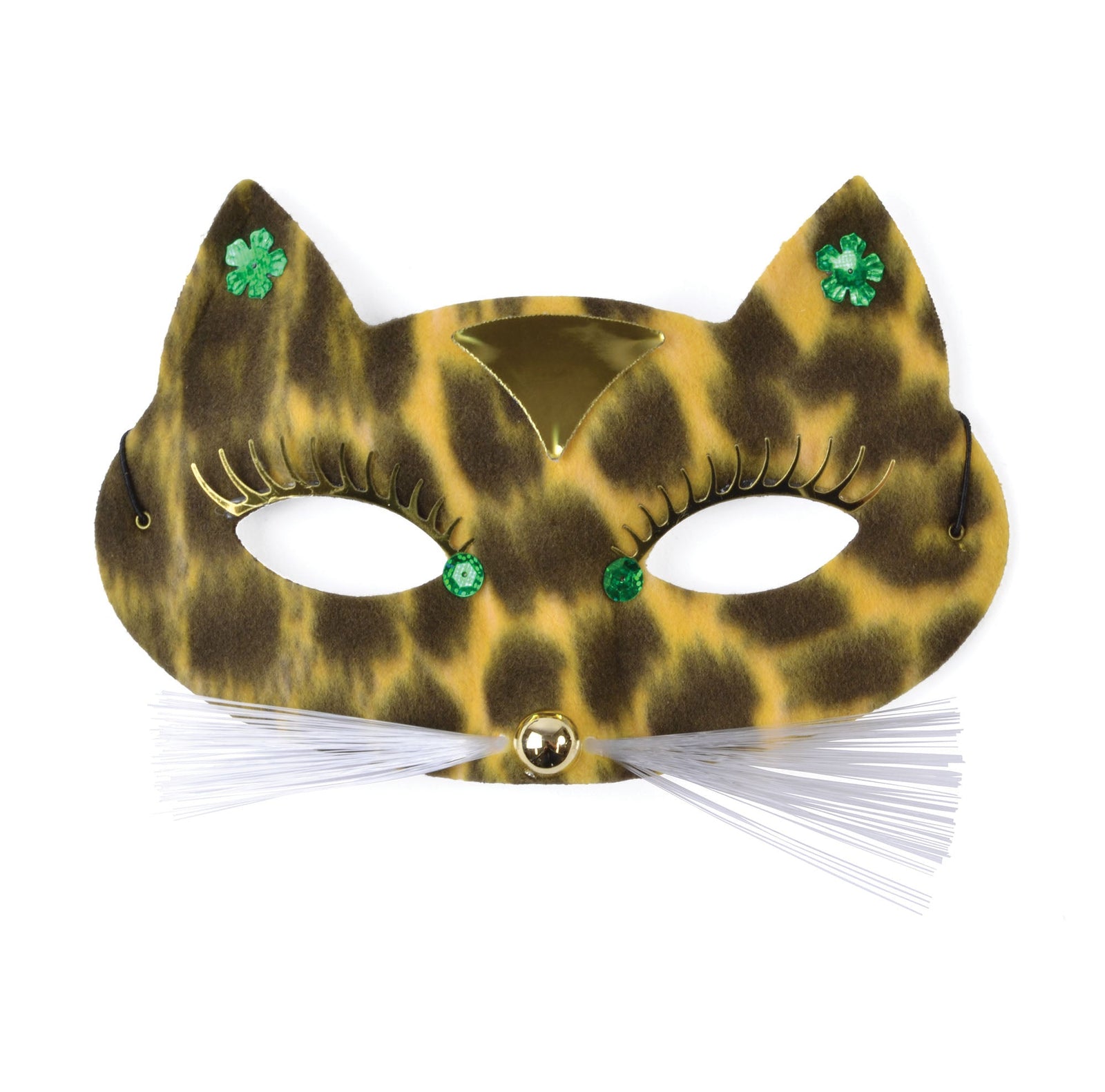 Leopard Domino Eye Mask Masks Unisex 1