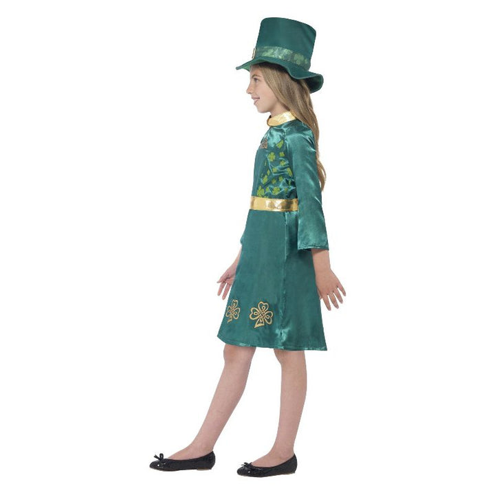 Leprechaun Girl Costume Green Child_3