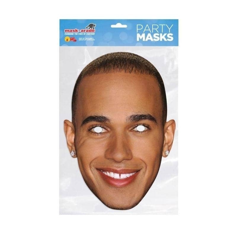 Lewis Hamilton Celebrity Face Mask_1
