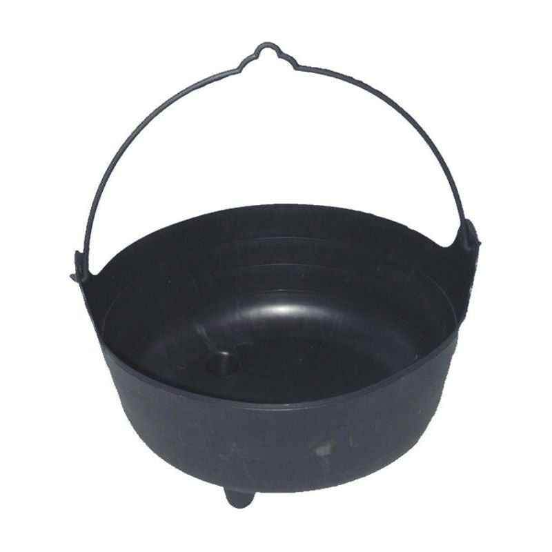 Lifesize Witchs Cauldron Adult Black PVC 2