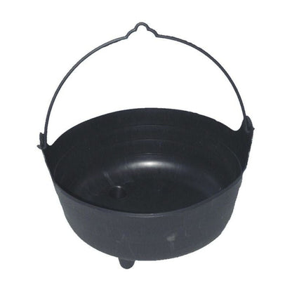 Lifesize Witchs Cauldron Adult Black PVC 2