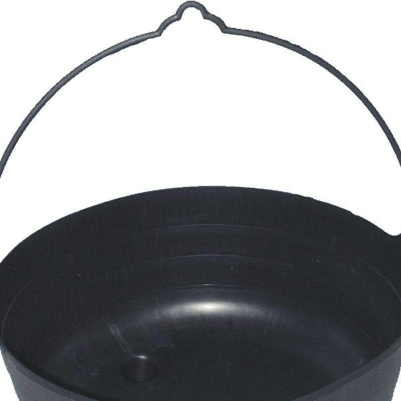 Lifesize Witchs Cauldron Adult Black PVC 1
