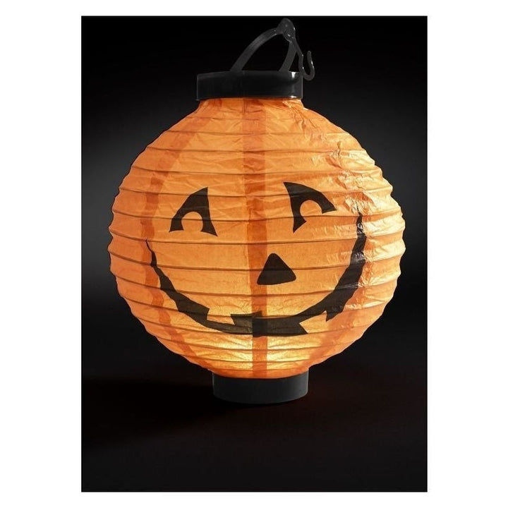 Size Chart Light Up Led Paper Pumpkin Lantern Adult Orange