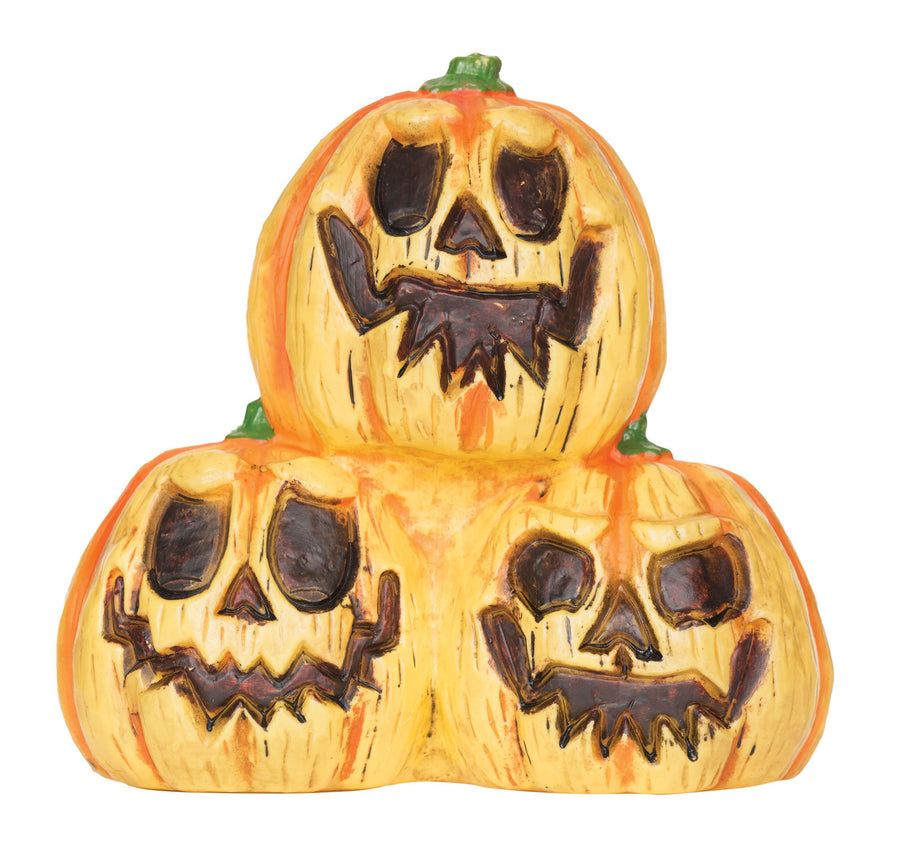 Light Up Pumpkin Trio With Sound Halloween Items Unisex_1