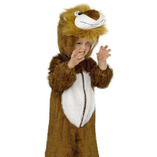 Lion Costume Kids Brown White 1