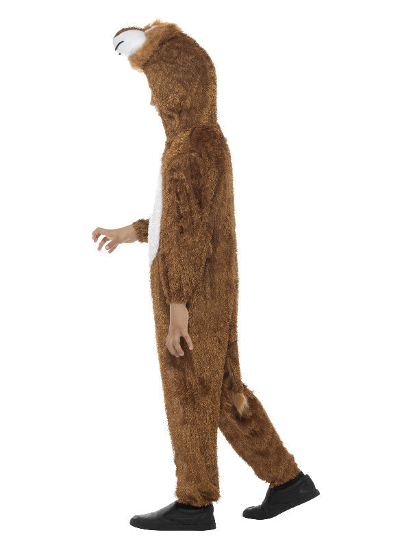 Lion Costume Kids Brown Jumpsuit with Hood 3