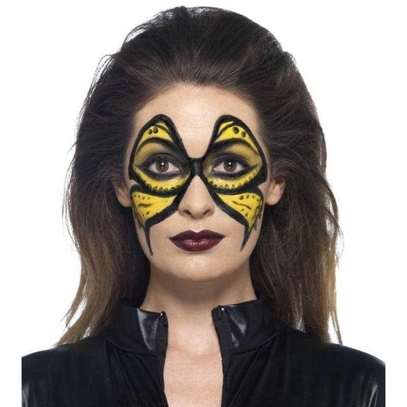Liquid Latex Pot and Sponge Applicator Adult Yellow 1