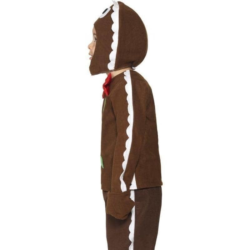 Little Gingerbread Man Costume Kids Brown 3