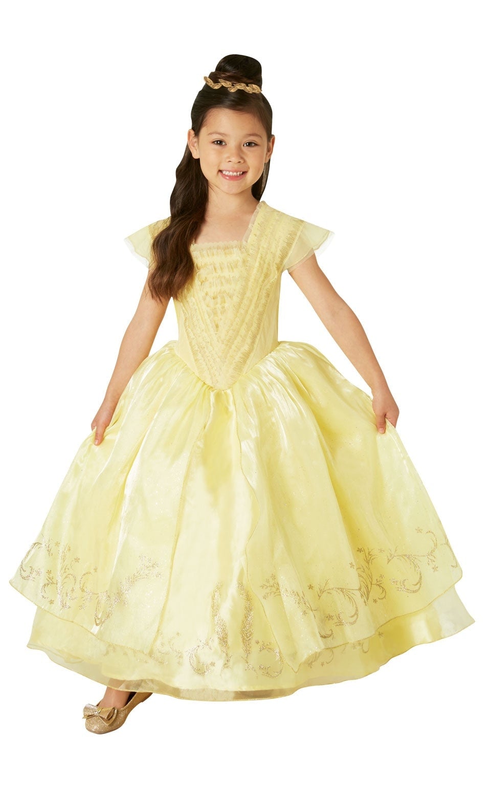 Live Action Belle Beaty and the Beast Child Costume 1