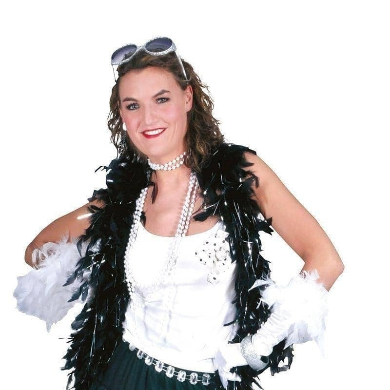 Long Petticoat (Black) Ladies Costume 1