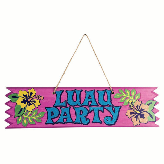 Luau Party Plaque 1