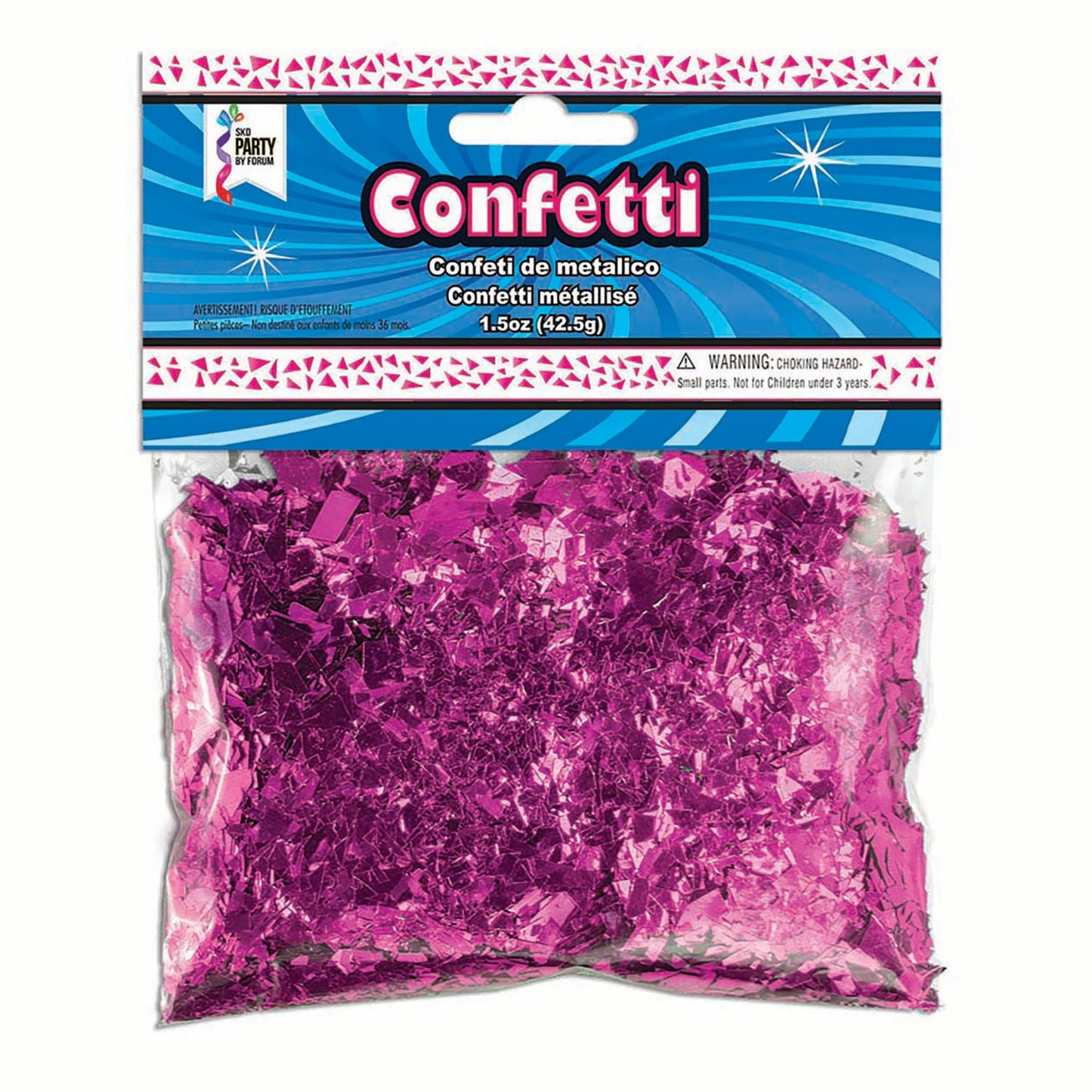 Luxurious Hot Pink Confetti 42g 1