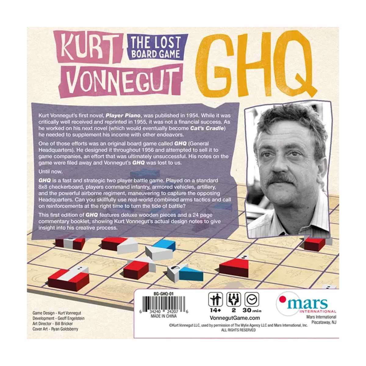 GHQ Board Game by Mars International 3