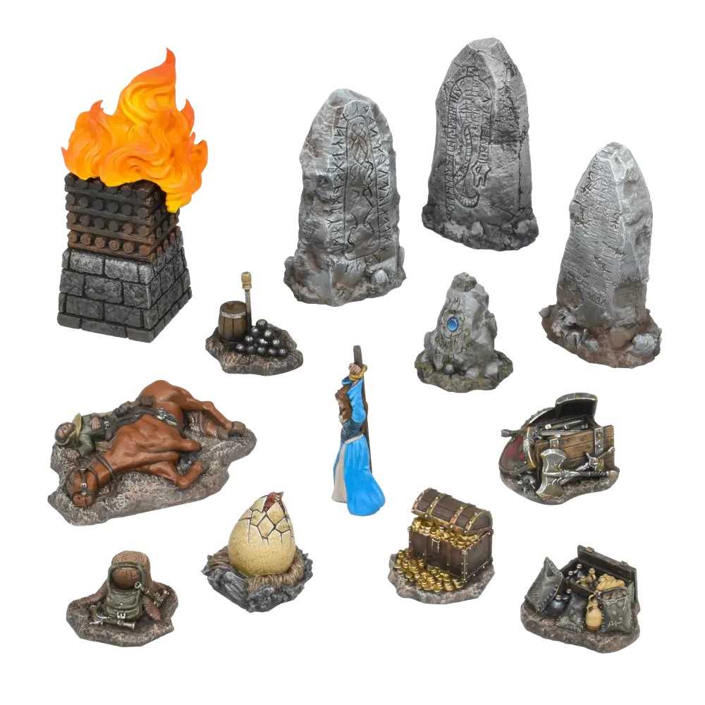 Fantasy Battlefield Objectives Miniatures Game Accessory