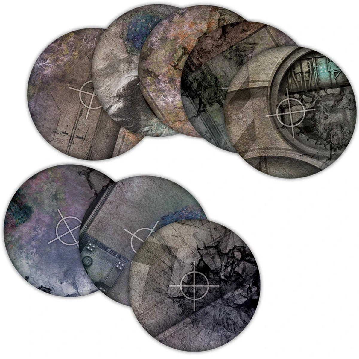 Terrain Crate: Grim Battlefield Objective Templates 1