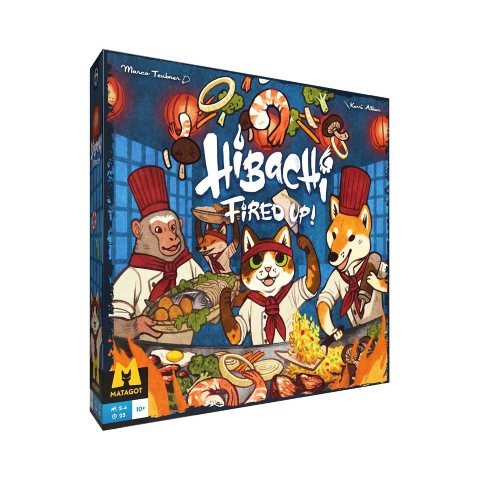 Hibachi Fired Up Board Game by Grail 1