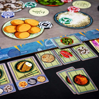 Hibachi Fired Up Board Game by Grail 3
