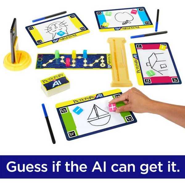 Pictionary VS AI Board Game by Mattel 2