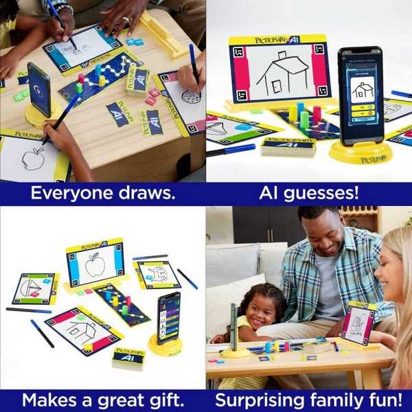 Pictionary VS AI Board Game by Mattel 3