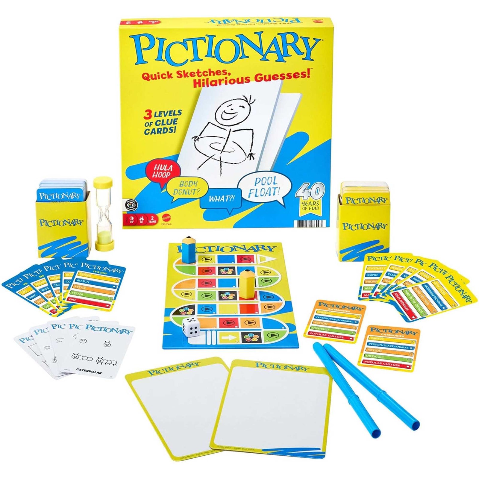 Pictionary Core Refresh UK Board Game by Mattel 2