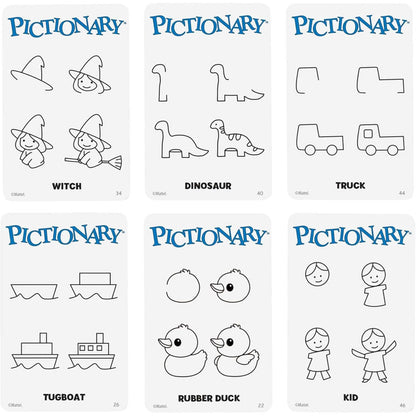 Pictionary Core Refresh UK Board Game by Mattel 4