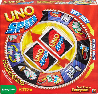 UNO Spin Board Game by Mattel 1