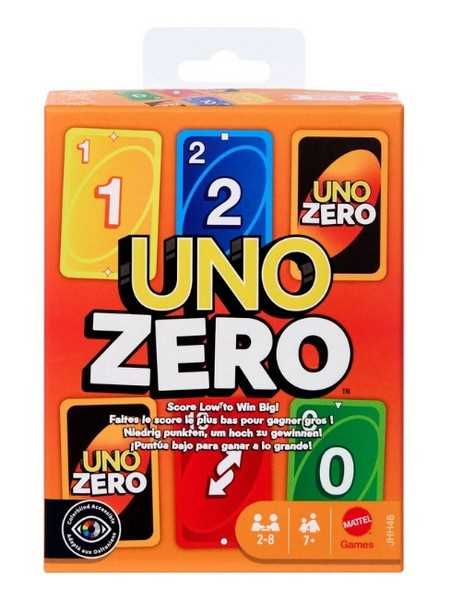 UNO Zero Board Game by Mattel 1