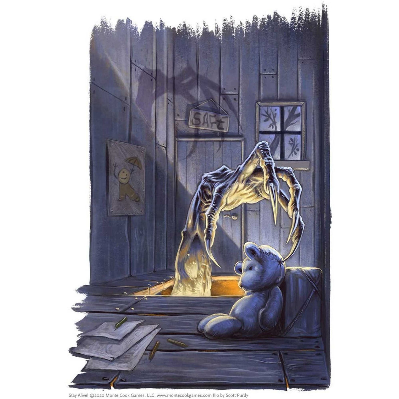 Stay Alive Cypher System RPG Roleplaying Game by Monte Cook 2