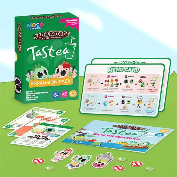 Sabobatage Tastea Expansion Pack 2