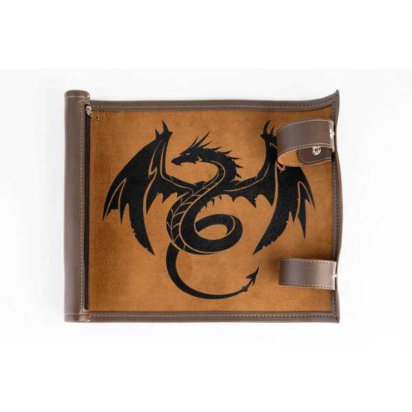 Pathfinder Scroll Dice Mat & Storage 2