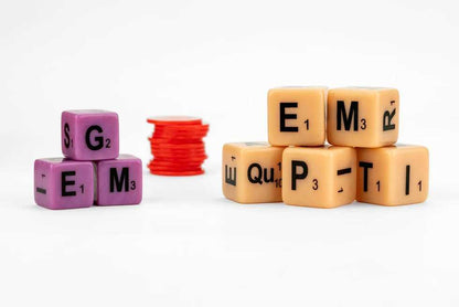 Scrabble Texas Spell Em Hasbro FanRoll Board Game by Metallic Dice 6
