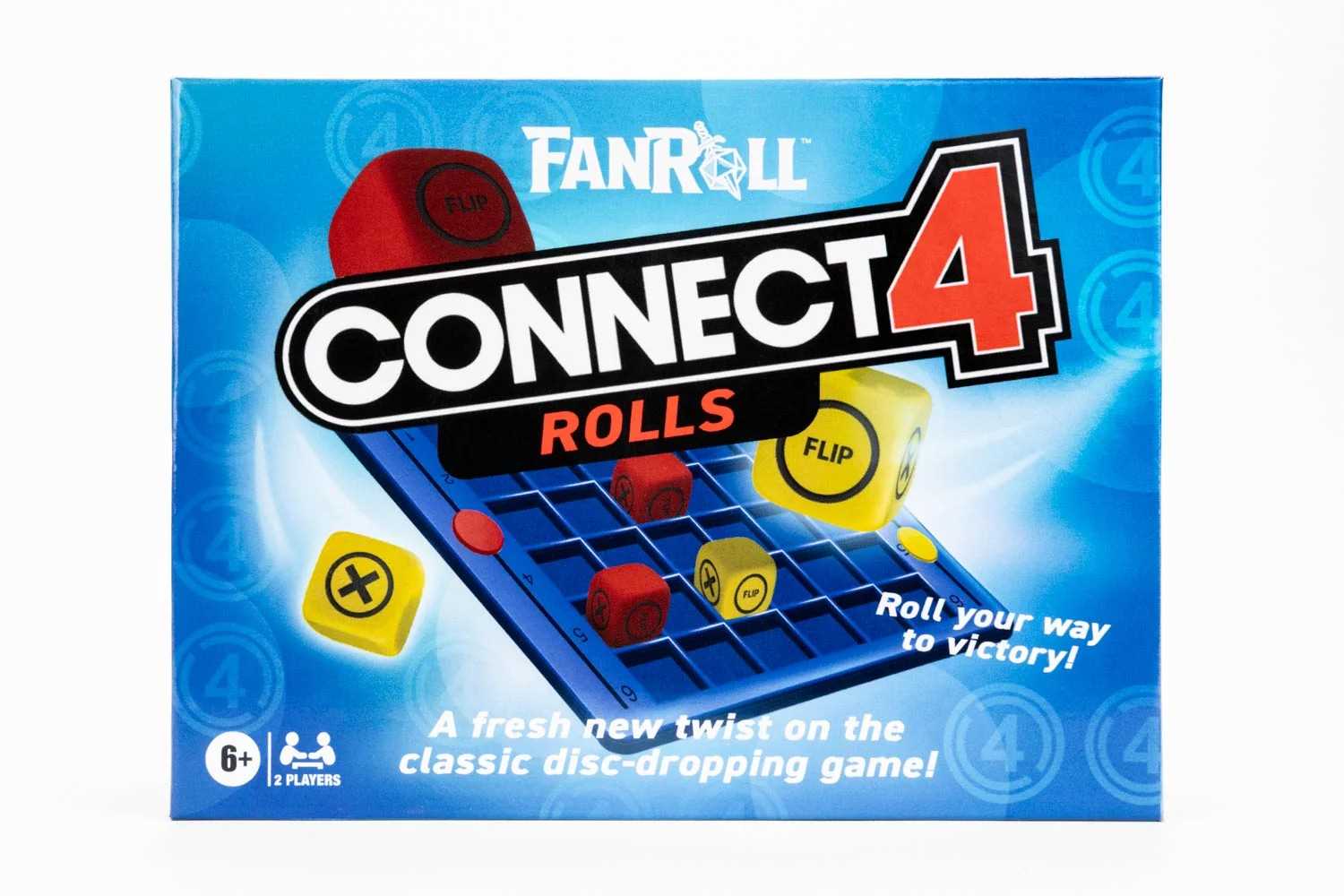 Connect 4 Rolls Hasbro FanRoll Board Game by Metallic Dice 1