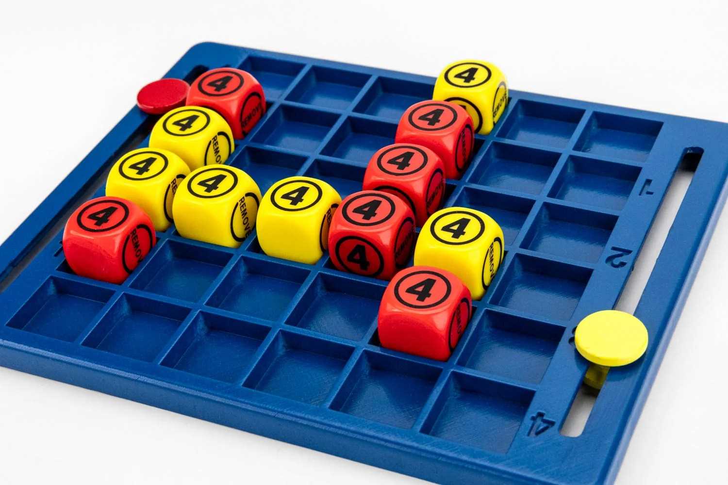 Connect 4 Rolls Hasbro FanRoll Board Game by Metallic Dice 3