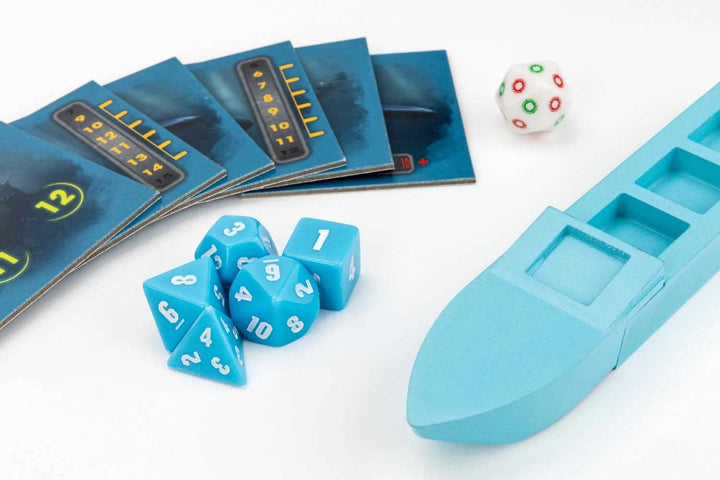Battleship Search and Destroy Hasbro FanRoll Board Game by Metallic Dice 5