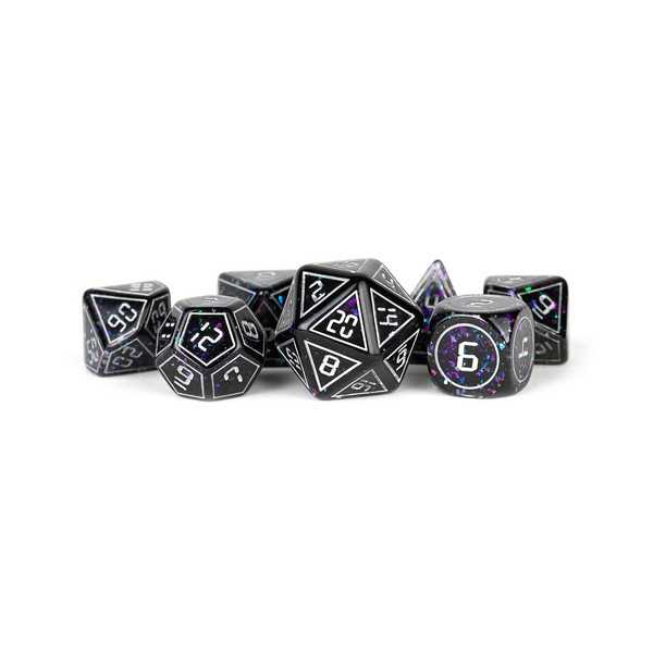 Resin Poly Dice Set: Framed Void 1