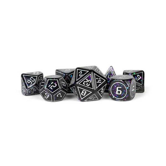 Resin Poly Dice Set: Framed Void 1
