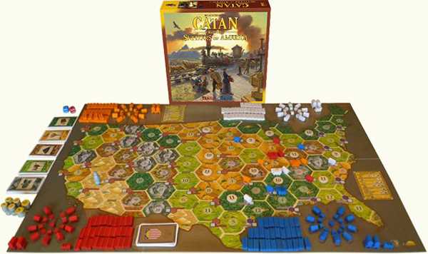Settlers of America CATAN Histories Board Game by CATAN Studio 2