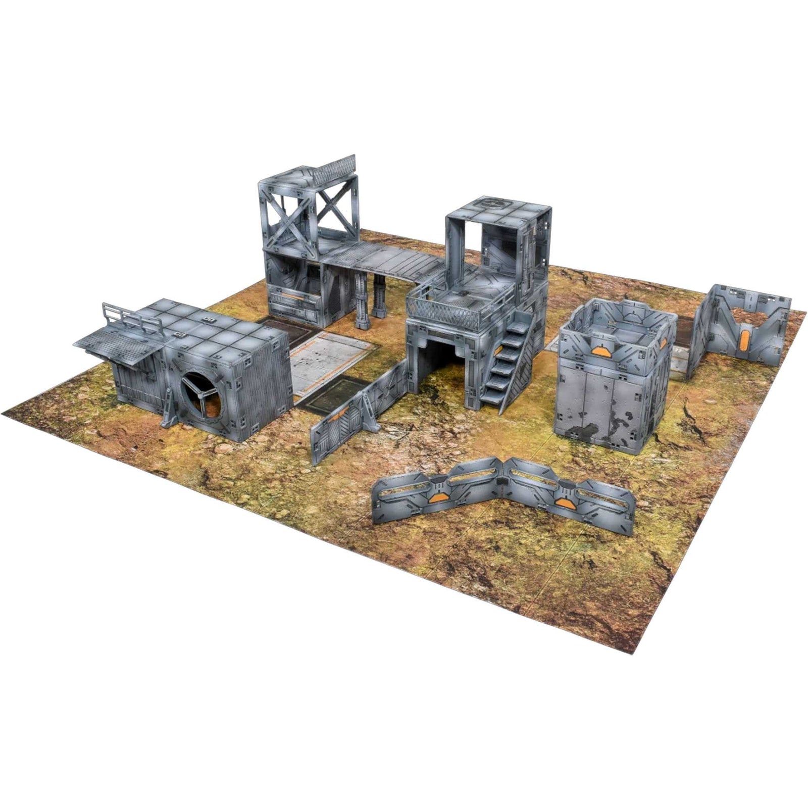 Halo Flashpoint Deluxe Buildable 3D Terrain Set Board Game 1